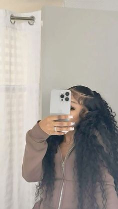 Cute Hairstyles Weave, Baddie Hairstyles Latina Curly, Quick Braided Hairstyles, Pretty Braided Hairstyles, Hairstyle Inspo, Slick Hairstyles, Dope Hairstyles, Quick Weave