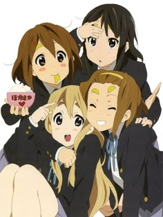 Tainaka Ritsu, Kotobuki Tsumugi, Hirasawa Yui & Akiyama Mio Yui And Mio, K On Icons, K-on! Mio, Yui Hirasawa, Belle Cosplay, Moe Anime