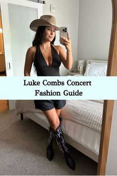 Find the perfect simple yet cute outfit to rock at a Luke Combs concert, blending comfort and aesthetics for an unforgettable night of music.