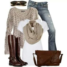 Adorable Casual Outfits Sweater, Feminine Outfits Casual, Feminine Outfits, Moda Chic, Inspired Outfits, Outfits Casual