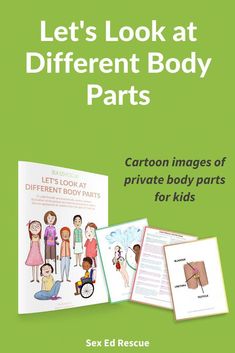 the book let's look at different body parts