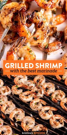 grilled shrimp with the best marinade