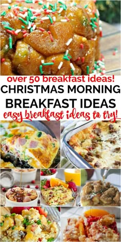 christmas morning breakfast ideas that are easy to make