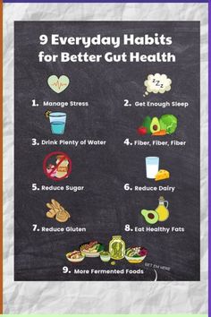 \ Gut Health Foods, Gut Healthy Foods, Liver Cleanse Juice, Better Gut Health, Improve Your Gut Health, Everyday Habits, Gut Health Diet, Gut Health Recipes, Happy Gut