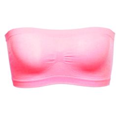 Brand New In Package Coobie Bandeau Bra Style 9002, One Size Fits 28a To 36dd. Band Measures 11 1/2" Across, Unstretched. Can Stretch Up To About 15" All Measurements Are Approximate Soft With Stretch Removable Pads, Will Accommodate Prosthetic Forms Pull On Style, No Hooks Bandeau Bra, No Straps Soft Band, Appropriate For Chemotherapy, Post Mastectomy, Or Reconstructive Surgery. Comfortable Enough To Sleep In, Go To The Gym, Or For Daily Wear. Tagless, Seamless, Non Scratchy Band! Shop With Con Pink Stretch Seamless Tube Top, Pink Seamless Tube Top, Pink Seamless Strapless Tube Top, Pink Seamless Bandeau Tops, Pink Fitted Strapless Bra, Pink Strapless Bra, Surgery Bra, Reconstructive Surgery, Go To The Gym