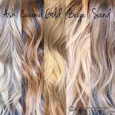 Different tones of blonde. Tips for clients when your a hair stylist ... Extra Light Beige Blonde, Tones Of Blonde, Shades Of Blonde Hair, Winter Blonde, Blonde Tips, 2023 Hair, Super Hair, Beauty Goals, Hair Color Highlights