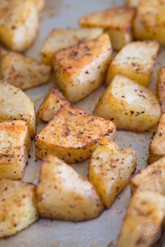 the potatoes are seasoned and ready to be cooked