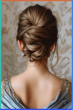 Discover the best messy buns for medium hair in 2024 with our curated list of 24 stunning options. These styles are designed to add volume and texture, enhancing your natural beauty. Find the perfect messy bun to match your medium-length hair and stay on-trend with these chic ideas. Prom Updo Hairstyles For Long Hair, Med Hair Updo, Fancy Up Dos, Elegant Hairstyles Updo, Red Hair Updo, Long Hair Updo Easy, Elegant Hairstyles For Long Hair, Formal Updo Hairstyles, Elegant Updos For Long Hair