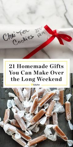 homemade gifts you can make over the long weekend