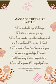 Massage Therapist Quotes, Massage Therapy Career, Massage Room Decor, Holistic Massage