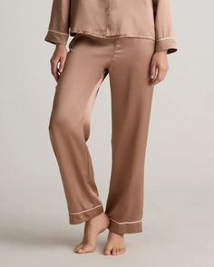 Satin Pajama Pants, Satin Pajama, Pajama Pant, Satin Pajamas, Save For Later, Mulberry Silk, Quince, Silk Satin, Satin Finish