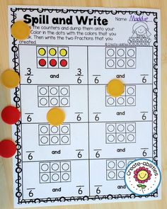 a printable worksheet for addition skills to help students learn how to spell and write numbers