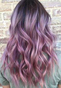 love this violet blue hair color Brown Ombre Hair, Dye Ideas, Hair Inspiration Color