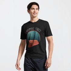 Get my art printed on awesome products. Support me at Redbubble #RBandME: https://www.redbubble.com/i/t-shirt/Camping-Vibes-Red-Tent-by-CampK80/117647754.UGYPM?asc=u Red Tent, T Shirt Art, Enjoy The Little Things, Logo Vintage, Fabric Collars, Tennis Players, Print Chiffon, Acrylic Block, Chiffon Top