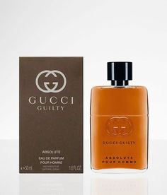 Gucci Guilty Absolute Cologne - , Men's Assorted Men's 1.6 oz Eau de Parfum spray cologne Top Note: Leather Heart Notes: Patchouli and Cypress Base Notes: Vetiver and Goldenwood Due to the contents of this product this item is only available via Ground Shipping No shipping to Alaska Hawaii international locations US territories APO/FPO addresses or P.O. Boxes. Ingredients: Alcohol Denat Water Fragrance Ethylhexyl Methoxycinnamate Dithylamino Hydroxybenzoyl Hexyl Benzoate BHT Linalool Benzyl Sali Gucci Guilty Absolute, Gucci Guilty, Cologne For Men, Leather Heart, Men's Fragrance, Heart Notes, Mens Cologne, Mens Fragrance, Spray