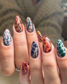 Simple Nail Design, Turtle Nails, Funky Nail Art, Nail Art Pictures, Nail Design Ideas, Nails Only, Simple Nail