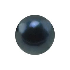 a black pearl on a white background