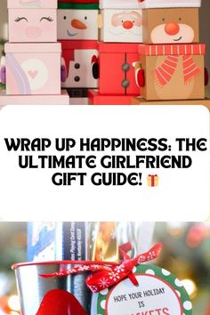 the ultimate christmas gift guide for wrapping presents and giving them to someone on their list