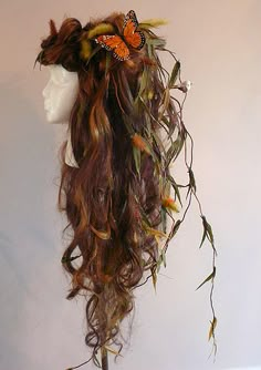 Willow Tree Art, Ren Fest, Theme Nature, Fairy Hair, Elf Costume, Woodland Fairy, Halloween Inspo