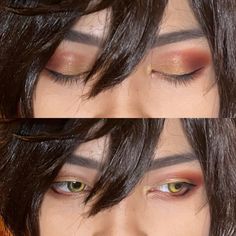 Casual Zhongli, Zhongli Eyeliner, Kaveh Cosplay Makeup, Zhongli Inspired Outfits, Genshin Inspired Makeup