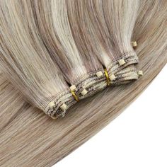 invisible weft human hair extensions Sway Hair Extensions, Pink Blonde Highlights, Beaded Weft Hair Extensions, Micro Bead Hair Extensions, Microlink Hair Extensions, Brown With Blonde, Hair Color Guide, Pink Blonde, Cold Fusion