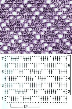 two pictures with different patterns on them, one is purple and the other has white dots