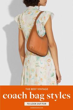 Coach is one of those classic handbag brands that come and go, but always remain stylish. Here are the best vintage coach handbags and coach styles to shop for, if you like timeless bags and accessories. #coach #coachbag #vintagecoach #vintagebags #vintagestyle #classicstyle #handbags #shoulderbags Vintage Coach Bag, Bridle Bag