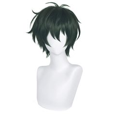 Male Hair Wig, Twink Hair Styles, Cosplay Short Hair, Short Red Wig, Boy Wig, Kousei Arima, Kagehira Mika, Short Black Wig