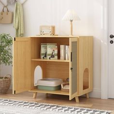 Cat litter box furniture Washroom Storage, Litter Box Ideas, Diy Litter Box, Luxury Cat Furniture, Hidden Litter Boxes, Kitten Decor, Storage For Living Room, Cat Nursery