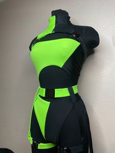 PRE-ORDER Shego Costume, Shego Cosplay, Shego Halloween Costume, Festival Women Clothing, Neon Green Rave Outfit, Shego Outfit - Etsy Neon Green Rave Outfit, Shego Halloween, Shego Halloween Costume, Green Rave Outfit, Shego Costume, Shego Cosplay, Rave Halloween Costumes, Halloween Rave, Cosplay Fashion