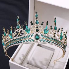 Beautiful Victorian crown with crystals. This tiara Shines radiantly Perfect for bridal weddings, pageants or any special occasion. Comes beautifully packaged in a pouch. Size: 16.5cm in diameter, 8.2cm in height ships out within 1-3 day Hair Accessories Crown, Wedding Headwear, Bridal Tiaras, Wedding Hair Headband, Crystal Bridal Tiaras, Beautiful Tiaras, Headpiece Jewelry, Magical Jewelry, Crystal Crown