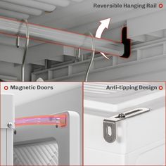 instructions for how to install magnetic doors on an rv