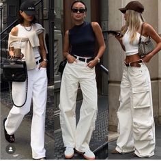 New With Tags Zara Ecru Full Length Cargo Pants Size Medium And Small Cream Jeans Outfit, Cargo Outfits Women, White Cargo Pants Outfit, Cargo Pants Women Outfit, Jeans Pants Outfit, Cargo Pants Outfit Women, Cargo Pants Color, Linen Pants Outfit, White Pants Outfit