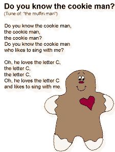 an image of a cookie man poem