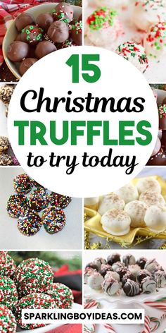 Indulge in the magic of the season with our Christmas truffles - the ultimate holiday dessert! These chocolate truffles, including white chocolate truffles and red velvet truffles, are the perfect Christmas treats. Find our easy truffle recipe that's sure to impress, and try your hand at sugar cookie truffles, a delightful twist on classic truffles. If you're feeling extra festive, whip up some Grinch Oreo balls for a whimsical touch to your Christmas desserts. Must try these Christmas recipes. Christmas Truffles Recipe, Sugar Cookie Truffles, Oreo Balls Christmas, Chocolate Balls Recipe, Truffle Recipe Christmas, Red Velvet Truffles, Christmas Desert, Truffle Recipe Easy, Cookie Truffles