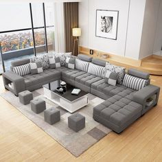 Luxury Sofa Design, Corner Sofa Design, Sala Grande, Living Room Warm, Living Room Sofa Set, Office Lounge, Luxury Living Room Design, Living Room Sofa Design, Sofa Set Designs