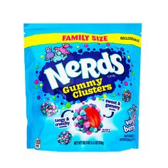 a bag of nerds gummy clusters