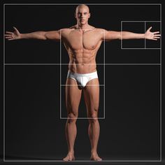 an image of a man with his arms out in front of him and the body area showing