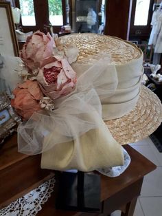 Straw Hats, Vintage Hat, Historical Dresses, Hats Vintage, Titanic, Straw Hat