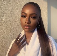 Bold Eyeshadow, Beauty And Cosmetics, Mekap Mata, Brown Girls Makeup, 20 Makeup, Natural Glam Makeup, Soft Makeup Looks, Justine Skye, Makeup For Black Skin