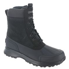 PRICES MAY VARY. Waterproof leather upper with seam-sealed construction White Spider Rubber outsole Textile lining and insole Cold-Weather rated to -32°C Treadlite by UGG midsole White Spider, Mens Uggs, Snow Boots, Cold Weather, Black Fashion, Special Features, Leather Upper, Boots, Leather