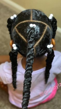 Pinterest Hairstyles, Easy Little Girl Hairstyles, Hairstyles For Girls