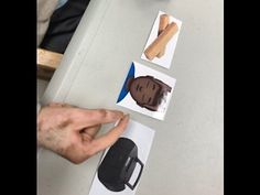 This client is nonverbal but wants to communicate. He frequently pulls on the staff’s sleeves and places their hand on top of his head to indicate wanting it rubbed. He also likes cookies and music. The speech therapist taped the 3 pictures onto the table so that they are always available to use to communicate his desires. He is still learning to point to a picture rather than pull on someone’s sleeves but with consistency and practice, he is learning how to use a communication board. Over time, Communication Board