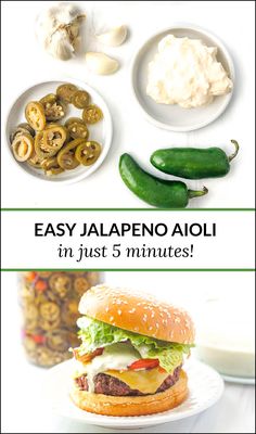 an easy jalapeno aioli recipe in just 5 minutes