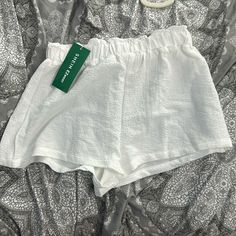 Flowy Shorts From Shein. Kind Of Sheer Would Be Perfect Over Bathing Suit White Flowy Shorts, Shorts Flowy, Shein Shorts, Flowy Shorts, Be Perfect, Bathing Suit, Bathing Suits, High Waist, Color White