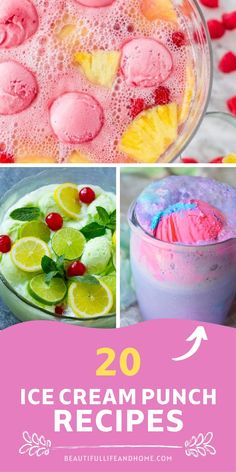 the top 20 ice cream punch recipes