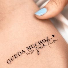 Maching Tattoos, Phrase Tattoos, 1 Tattoo, Elegant Tattoos, Cover Up Tattoos, Simplistic Tattoos, Small Tattoo