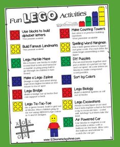 lego activities for kids that are fun and easy