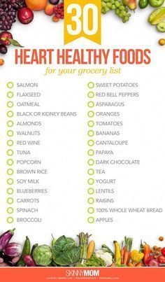 Healthy Foods List, Heart Healthy Recipes Cholesterol, Heart Healthy Foods, Salmon And Sweet Potato, Heart Diet, Low Cholesterol Diet, Heart Healthy Eating, Heart Healthy Diet, Cholesterol Diet