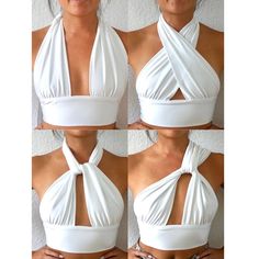 Summer Crop Top, Womens Camisoles, Tank Top Women, Couture Mode, Summer Crop Tops, Club Wear